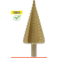 Свердло ступеневе по металу 4 mm-40 mm "Сobalt"