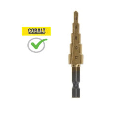 Свердло ступеневе по металу 4 mm-12 mm "Сobalt"