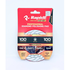 Алмазний преміальний шліфувальний круг RapidE RED POINT 100 мм WET USE/Вологе шліф.,зернистість 800