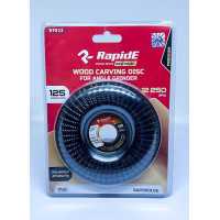 Диск шліфувальний по дереву RapidE RED POINT 125mm R9832 ЗАКРУГЛЕНИЙ