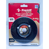 Диск шліфувальний по дереву RapidE RED POINT 125mm R9831 КОСИЙ