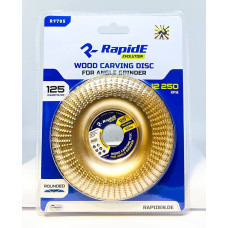Диск шліфувальний по дереву RapidE 125 мм R9785 ЗАКРУГЛЕНИЙ