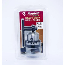 Патрон з ключем 5027 PREMIUM HEAVY DUTY DRILL CHUCK SET3.0-16 мм,INCLUDED BLACK KEY,B16"