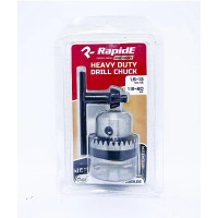 Патрон з ключем PREMIUM HEAVY DUTY DRILL CHUCK SET1.5-13 мм,INCLUDED BLACK KEY,1/2-20UNF