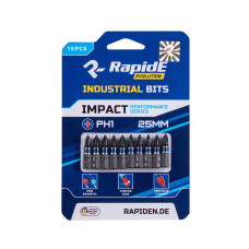 Біта RapidE IMPACT PH1-25 мм (10шт)