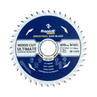 Пила RapidE INDUSTRIAL TCT SAW 255 мм * 25.4 мм * 30 * 60T