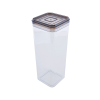 Ємність для сипучих продуктів 2,25л., (прозора/корич. прозора)