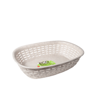 Корзинка "Ротанг" 30,5*21,5*7,5, біла роза