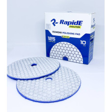 Алмазний гнучкий шліфувальний круг RapidE (черепашка)DRY USE/Сухе шліфування 125 мм,зернистість 10000