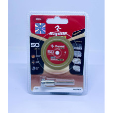 Алмазний диск RapidE RED POINT MINI  RAZORMAXX R9226 Vacuum Brazed 50mm для гравера з тримачем
