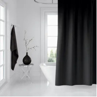 Штора для ванної 240х200 Тропік Black