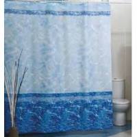 Штора для ванної Міранда Mermer Su Blue 180*200 см