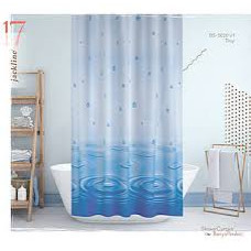 Штора для ванной Тропік Drop Blue 180*200 см