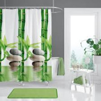 Штора для ванной Тропік Bamboo 180*200 см