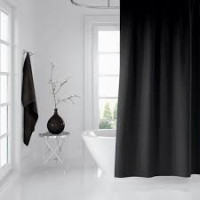 Штора для ванной Тропік Black 180*200 см