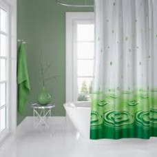 Штора для ванной Тропік Drop Green 180*200 см