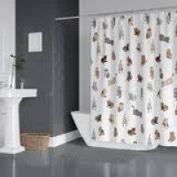 	Штора для ванної Kitties Tropic 180x200 cм 7183