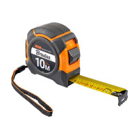 Рулетка на котушці, кінець з нержавіючої сталі, SNAP soft, 10м/25мм, DIY-MTS31-1025/K