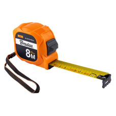 Рулетка на котушці, кінець з нержавіючої сталі, TINY 8м/25мм, DIY-MT30-0825/K