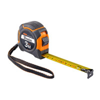 Рулетка на котушці, кінець з нержавіючої сталі, SNAP soft, 3м/16мм, DIY-MTS31-0316/K