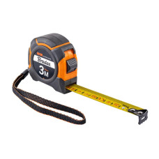 Рулетка на котушці, кінець з нержавіючої сталі, SNAP soft, 3м/16мм, DIY-MTS31-0316/K