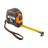Рулетка на котушці, кінець з нержавіючої сталі, SNAP soft, 5м/16мм, DIY-MTS31-0519/K