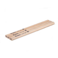 Олівець будівельний HB, SQUARE, 180мм, 3 шт., деревний, DIY-PC2SQ18WD/3B