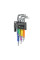 Набір ключів TORX TX 10-50 9 шт. мультиколор / довгі, DIY-HKT62-LO/B