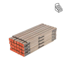 Лінійка розкладна, дерево, 1м, пружина, DIY-MFW11WD/24BOX