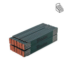 Лінійка розкладна, дерево, 2м, пружина, зелений, DIY-MFW21GR/12BOX