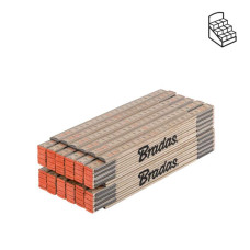 Лінійка розкладна, дерево, 2м, пружина, DIY-MFW21WD/12BOX