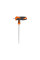 Ключ TORX 25 з ручкою типу T, 1 шт., довгий, DIY-HKGT1032-250/K