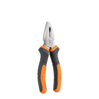 Універсальні плоскогубці MASTER GRIP 160 мм, нікельовані, HOME & GARAGE, DIY-PL1210/6
