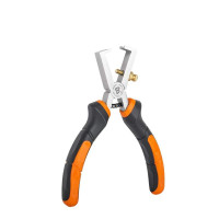 Клещі для зняття ізоляції MASTER GRIP 165 мм, нікельован, HOME & GARAGE, DIY-PL1214/6