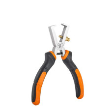 Клещі для зняття ізоляції MASTER GRIP 165 мм, нікельован, HOME & GARAGE, DIY-PL1214/6