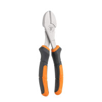 Бокові кусачки MASTER GRIP 180 мм, нікельовані, посилені, HOME & GARAGE, DIY-PL1215/7
