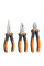 Набір плоскогубців MASTER GRIP, 3 штуки, нікельовані, HOME & GARAGE, DIY-PL12/1SET