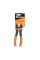 Бокові кусачки MASTER GRIP 160 мм, нікельовані, HOME & GARAGE, DIY-PL1211/6