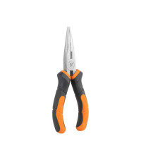 Прямі плоскогубці MASTER GRIP 165 мм, нікельовані, HOME & GARAGE, DIY-PL1212/6