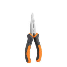 Прямі плоскогубці MASTER GRIP 165 мм, нікельовані, HOME & GARAGE, DIY-PL1212/6
