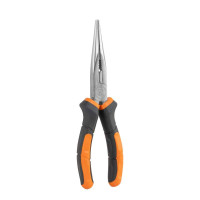 Прямі плоскогубці MASTER GRIP 200 мм, нікельовані, HOME & GARAGE, DIY-PL1212/8