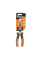 Вигнуті плоскогубці MASTER GRIP 200 мм, нікельовані, HOME & GARAGE, DIY-PL1213/8