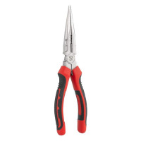 Прямі плоскогубці PRO 200 мм, нікельовані CRV, HOME & GARAGE, DIY-PL1312/8