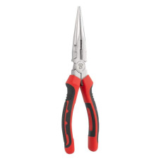 Прямі плоскогубці PRO 200 мм, нікельовані CRV, HOME & GARAGE, DIY-PL1312/8