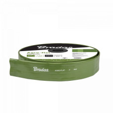 Шланг плаский, AGRO-FLAT PVC W.P.6/B.P.12 Bar, 4", 100м, зелений, WAF6B400100