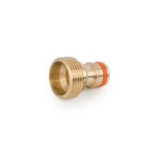 Адаптер латунний із зовнішньою різьбою 3/4", BRASS, BR-2185