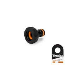 Адаптер на кран з внутрішньою різьбою 1/2", BLACK LINE SOFT, ECO-PWBS2196