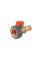 Адаптер із внутрішньою різьбою 3/4" з запірним краном BRASS SOFT, BR-S2230
