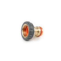 Адаптер латунний із внутрішньою різьбою 1/2", BRASS SOFT, BR-S2196