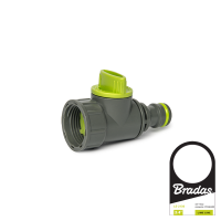 Адаптер із внутрішньою різьбою 3/4" з запірним краном LIME LINE, LE-2230